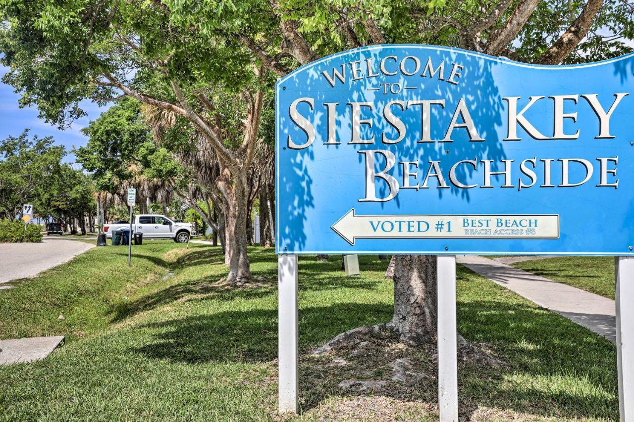 Siesta Key Village Studio On Canal Near Beach 사라소타 외부 사진